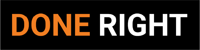 Done Right Logo